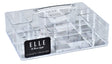 ELLE The Parisians Lifestyle Collection Cosmetic Makeup Organizers w/ Carrying Handle