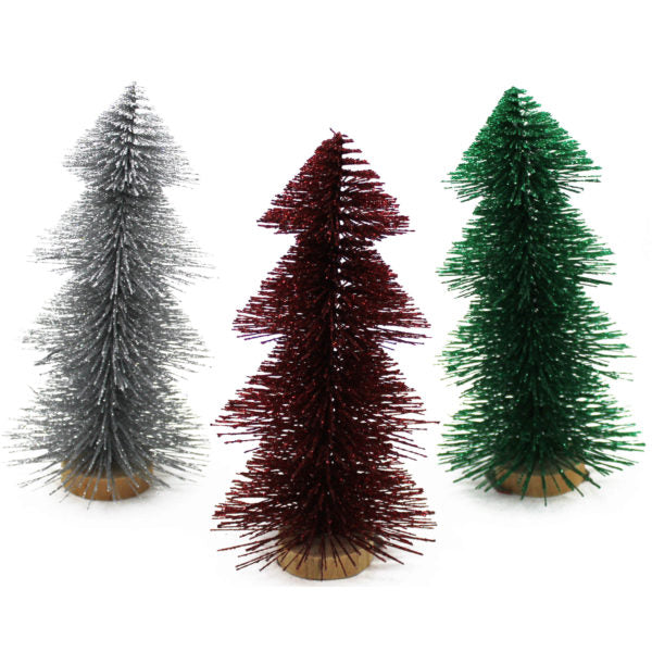 Christmas Trees Bottle Model Table Top Decorations