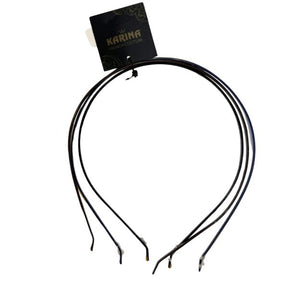 Karina Couture 3 Piece Metal Headbands