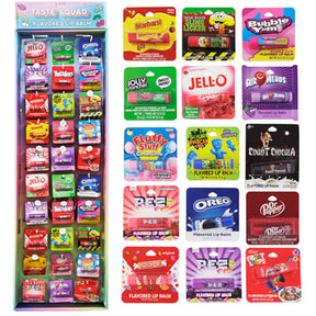 Lip Balm 15 Assorted Candy Flavors 150ct Power Panel - Usa Only, No Export
