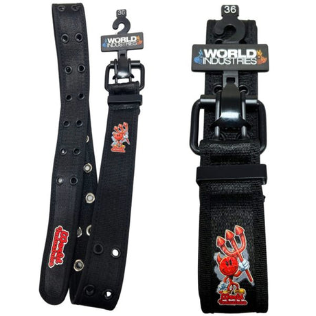 World Industries Double Prong Belt in Sizes 32-42