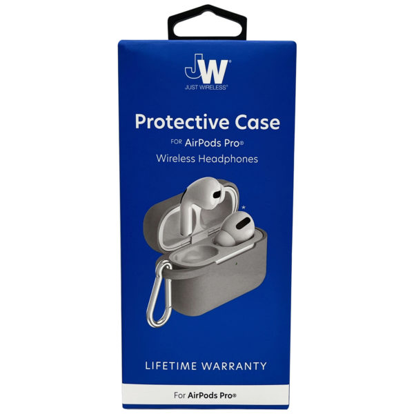 PRIMO Airpod Pro Protective Case with Clip in Grey