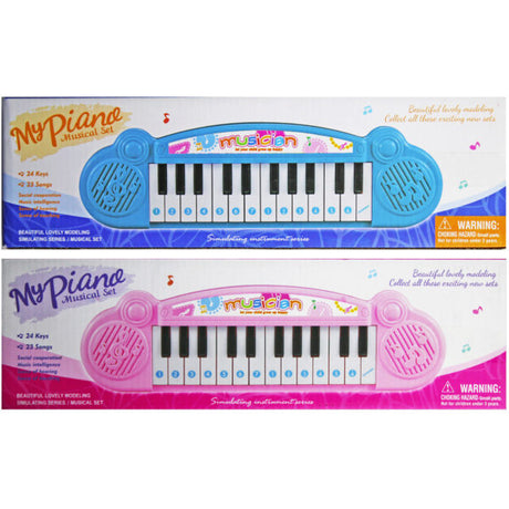 24 Key Battery Operated Keyboard  With Songs Included
