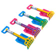 Sand Tool Set 3pc 13in 2-color Combos Rake/shovel/hoe Slv/crd