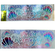 Main Street Wall Creations Holographic Stickers in You Are Mermazing Design