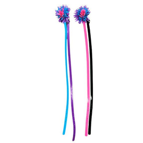 Expressions Children's 2 Piece Belt Set in Assorted Colors with Feather Pouf