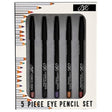 BR Cosmetics 5 Piece Eye Pencil Set