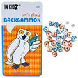 IN KIDZMagnetic Travel Backgammon Set
