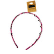 DCNL Fabric Wrapped Zig Zag Headband