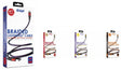 6-Ft. Fabric iPhone Lightning Braided Cables w/ Metallic Trim