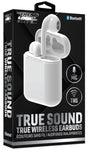 True Sound Wireless Pod Bluetooth Earbuds