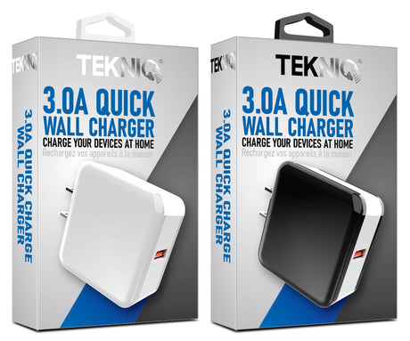 3.0A USB-A Quick Wall Chargers