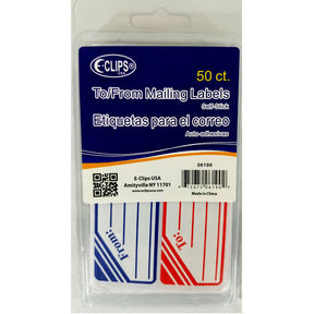 "To" & "From" Mailing Shipping Labels - 50 Pack
