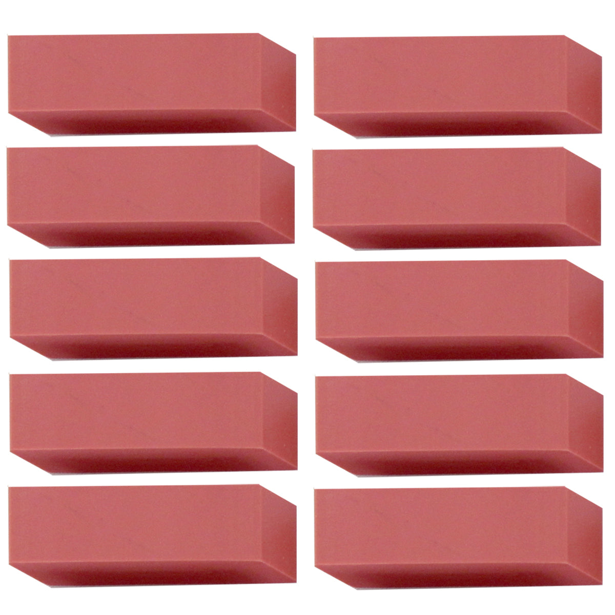 500 Ct. Pink Wedge Erasers