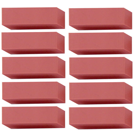 500 Ct. Pink Wedge Erasers