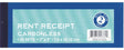 50-Sheet Carbonless 2-Part Receipt Books w/ Receipt Stub