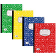 100-Sheet Wide Ruled Composition Books - Assorted Colors