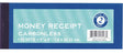 50-Sheet Carbonless 2-Part Money Receipt Books w/ Receipt Stub