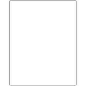 22" X 28" White Poster Boards