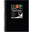 75-Sheet 9" X 12" Premium Sketch Books w/ Poly Cover