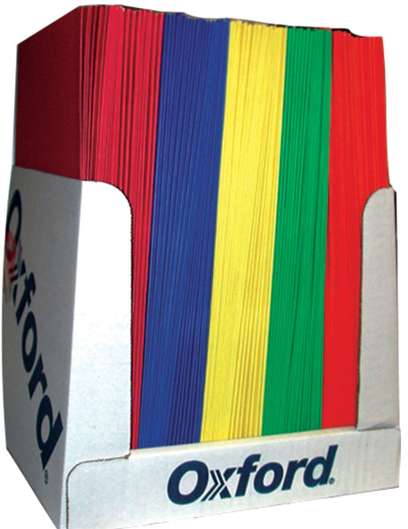 2-Pocket Oxford Folders - Assorted Colors