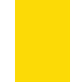 20"x 30"x 5mm School & Office Foam Boards - Yellow