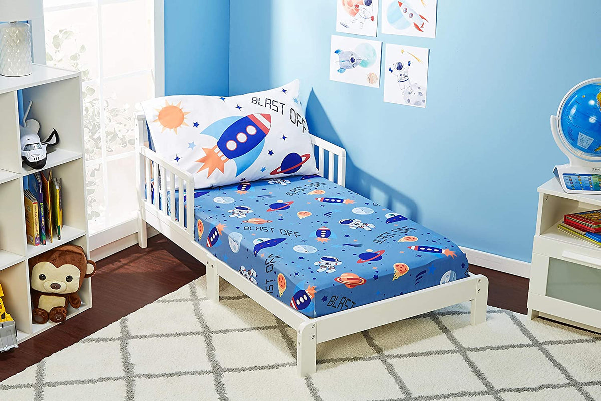 Outer Space Adventures Toddler Sheet Set