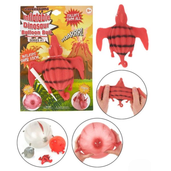 Expressions Inflatable Dinosaur Balloon Ball