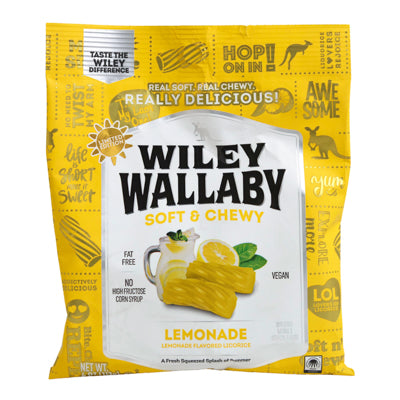 Licorice Wiley Wallaby Lemonade 4 Oz Peg Bag No Amazon Sales