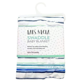 Lars and Lola Baby Swaddle Blanket in Assorted Designs