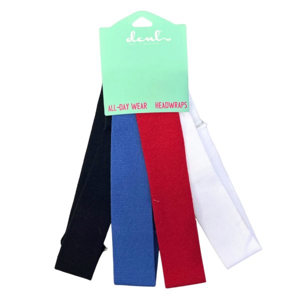 DCNL Kids 4 Count All Day Wear Headwraps