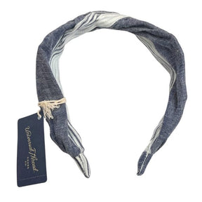 Universal Thread Oxford Stripe Wide Twist Headband