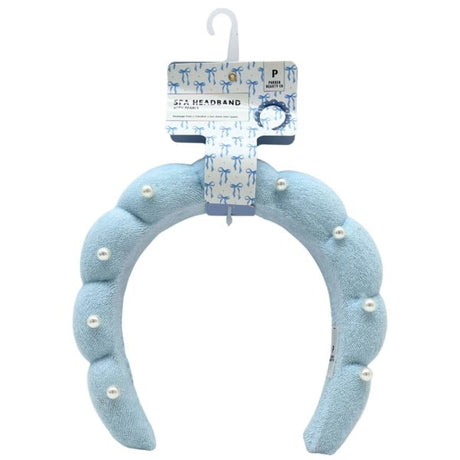 Parker Beauty Co Spa Headband with Pearls in Assorted Colors