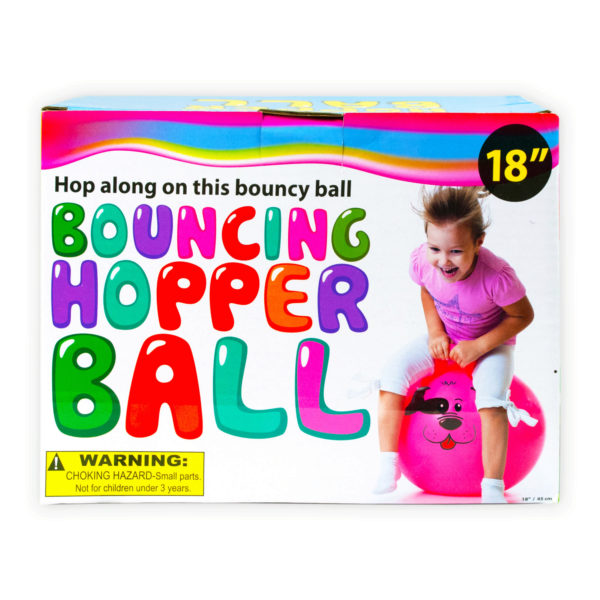 Bouncing Hopper Ball with Dog Design