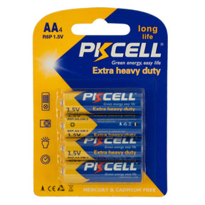 PKCELL Heavy Duty AA Batteries