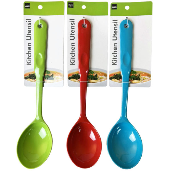 Assorted Color Melamine Serving Spoon