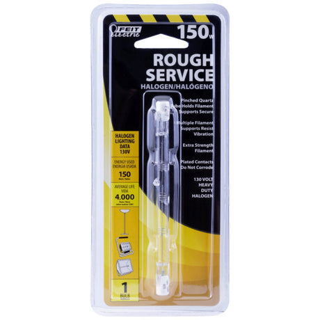 FEIT 150 W Halogen Service Light Bulb in Tray Display