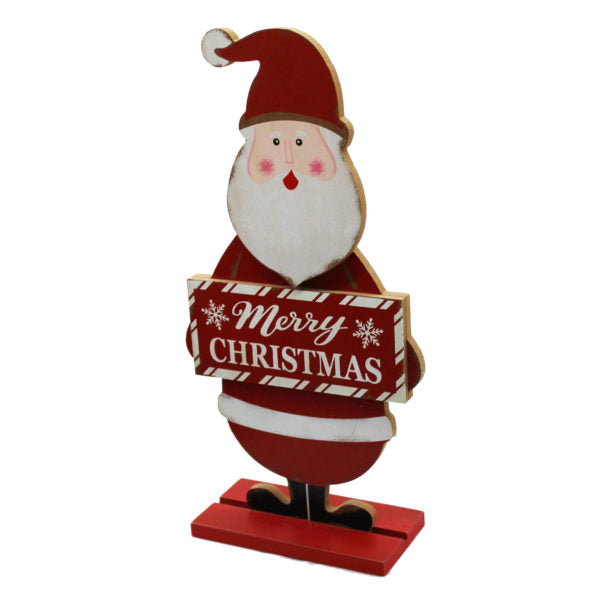 Santa's Merry Christmas Tabletop Decor