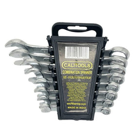 CaliTools 8 Piece Imperial Wrench Set with Carrying Case
