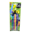 6 Piece Round Fine Tip Head Art Paint Brush Set