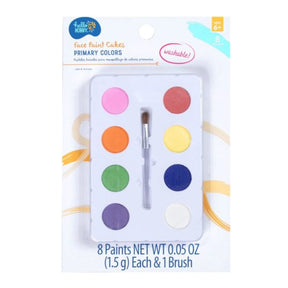 Hello Hobby 8 Color Face & Body Paint with Brush