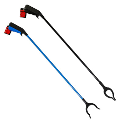 Pick Up Tool 33in Plastic Hand Control Trigger Grip 2asst Colors Hrdw Ht