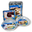 Aluminum Bakeware 108 Pc Display 4 Asst Items 3 Cake 1 Pie Made In Usa