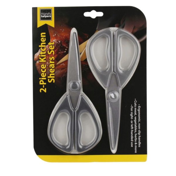 2 Piece All Purpose Kitchen Shears Set