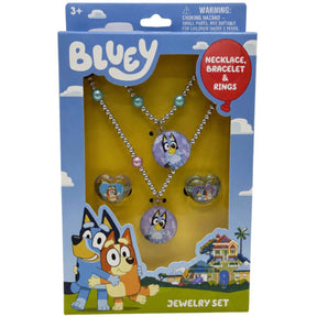 Bluey Charm 3 Piece Jewelry Set