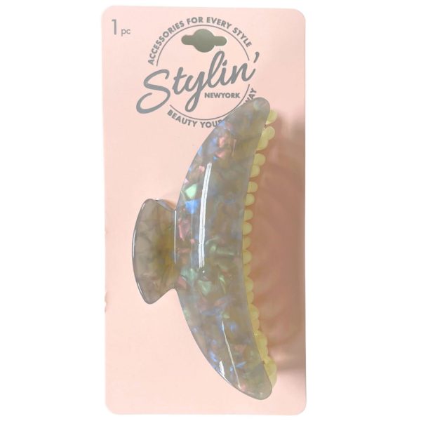 Stylin' New York Large Iridescent Hair Clip