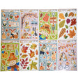 Window Cling Harvest 8asst Mixed Styles 4clr Print