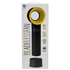 POM Gear Bladeless Fan in Gold & Black