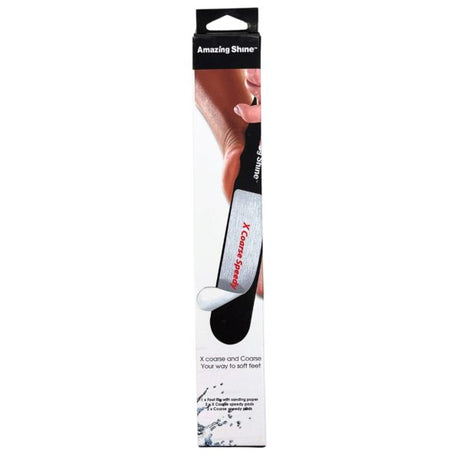 Amazing Shine Coarse Speedy Foot File With 2 Replacement File Pads