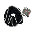 Scunci Black Hair Scrunchie With Reflective Trim